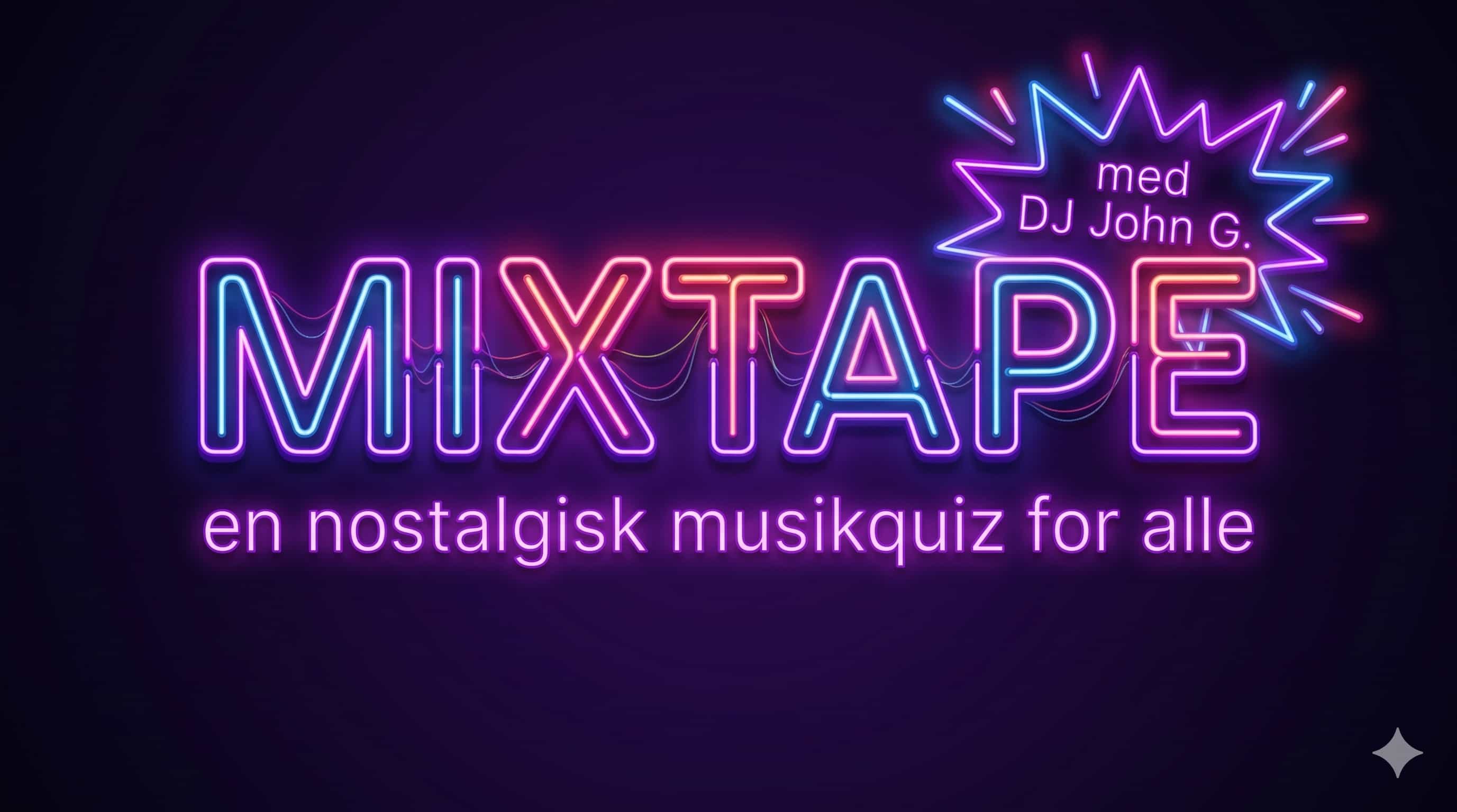 MIXTAPE – En nostalgisk musikquiz for alle med DJ John G.